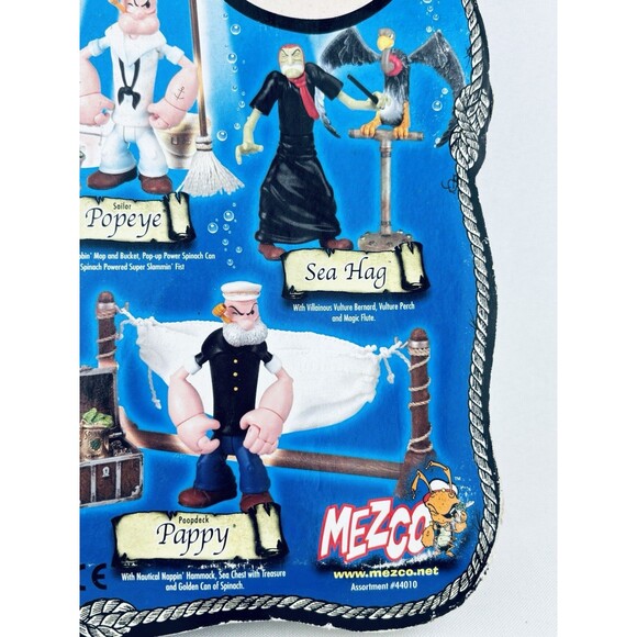 Vintage Popeye Sailorman Sea Hag Mezco Action Figure 2001‎ - Read! - Picture 13 of 15